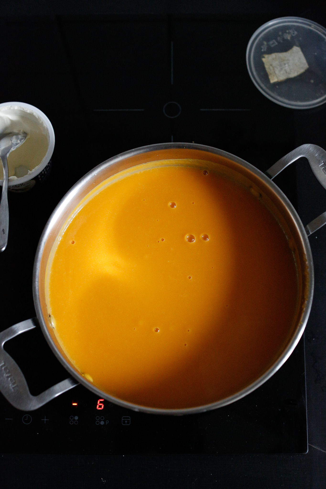 Butternut squash soup for a cozy winter day