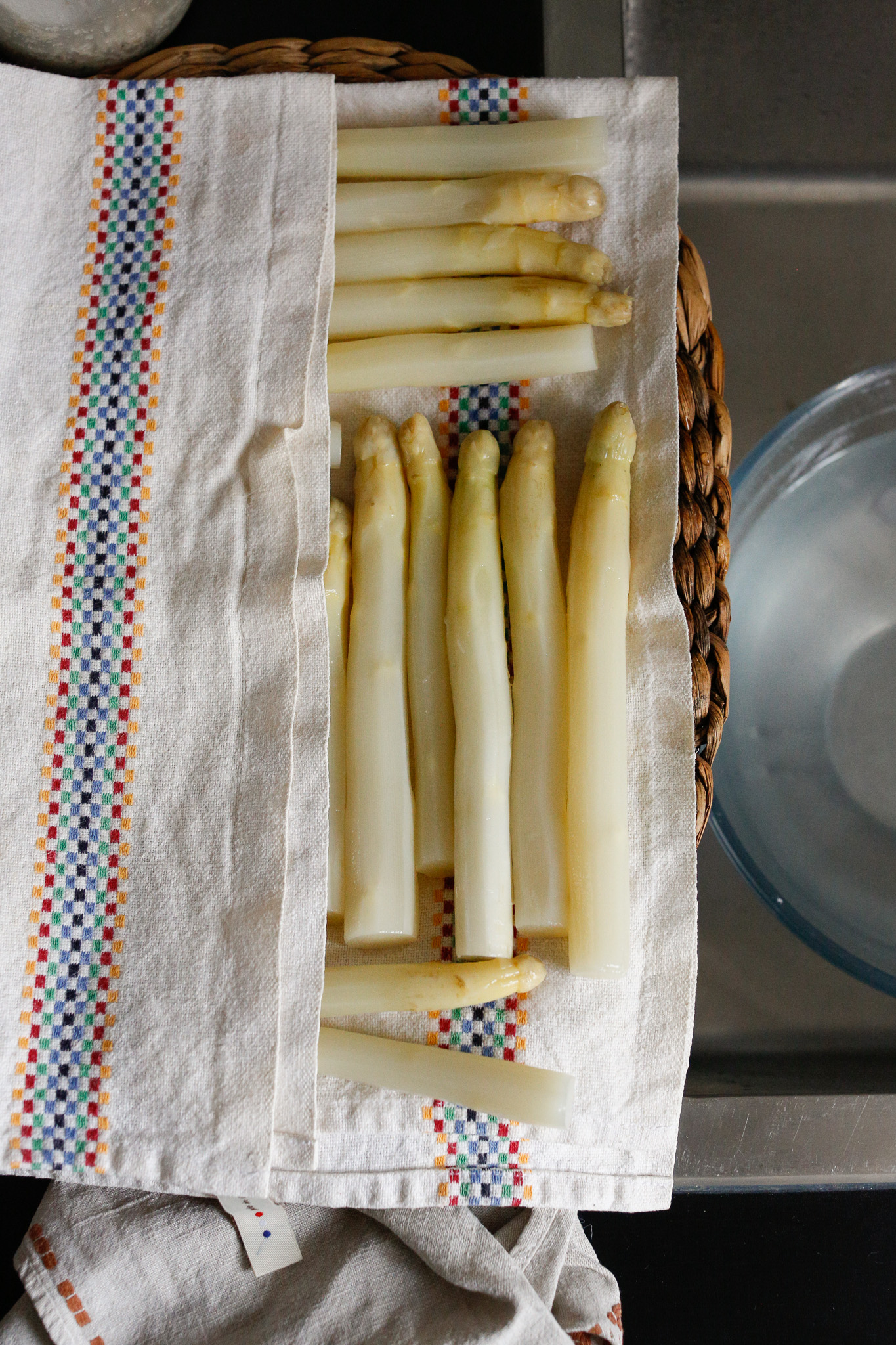 Whether you are using them now or storing them in the fridge for a later time, pat them dry with a clean towel