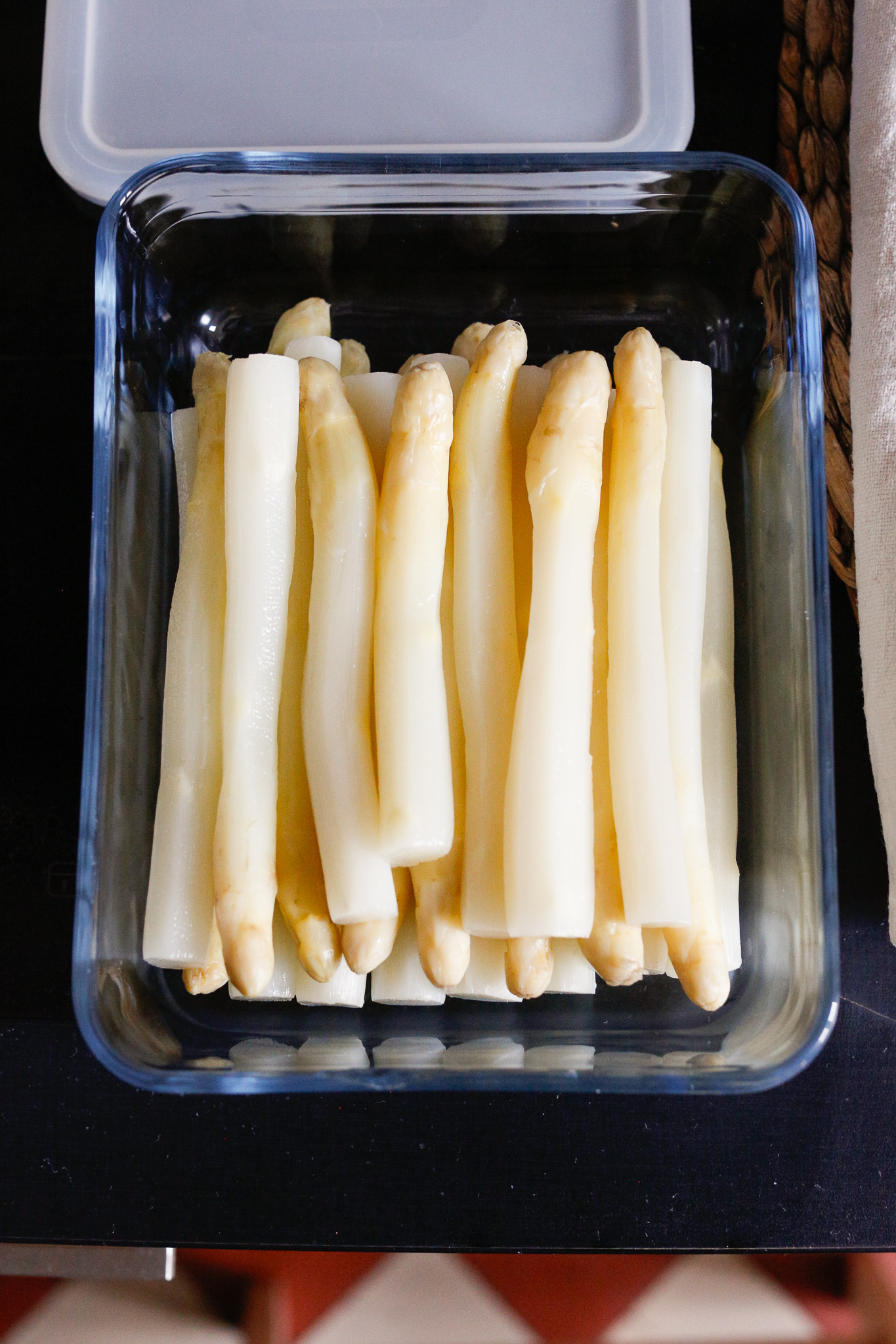 When placing in a tupperware do your best to keep them flat