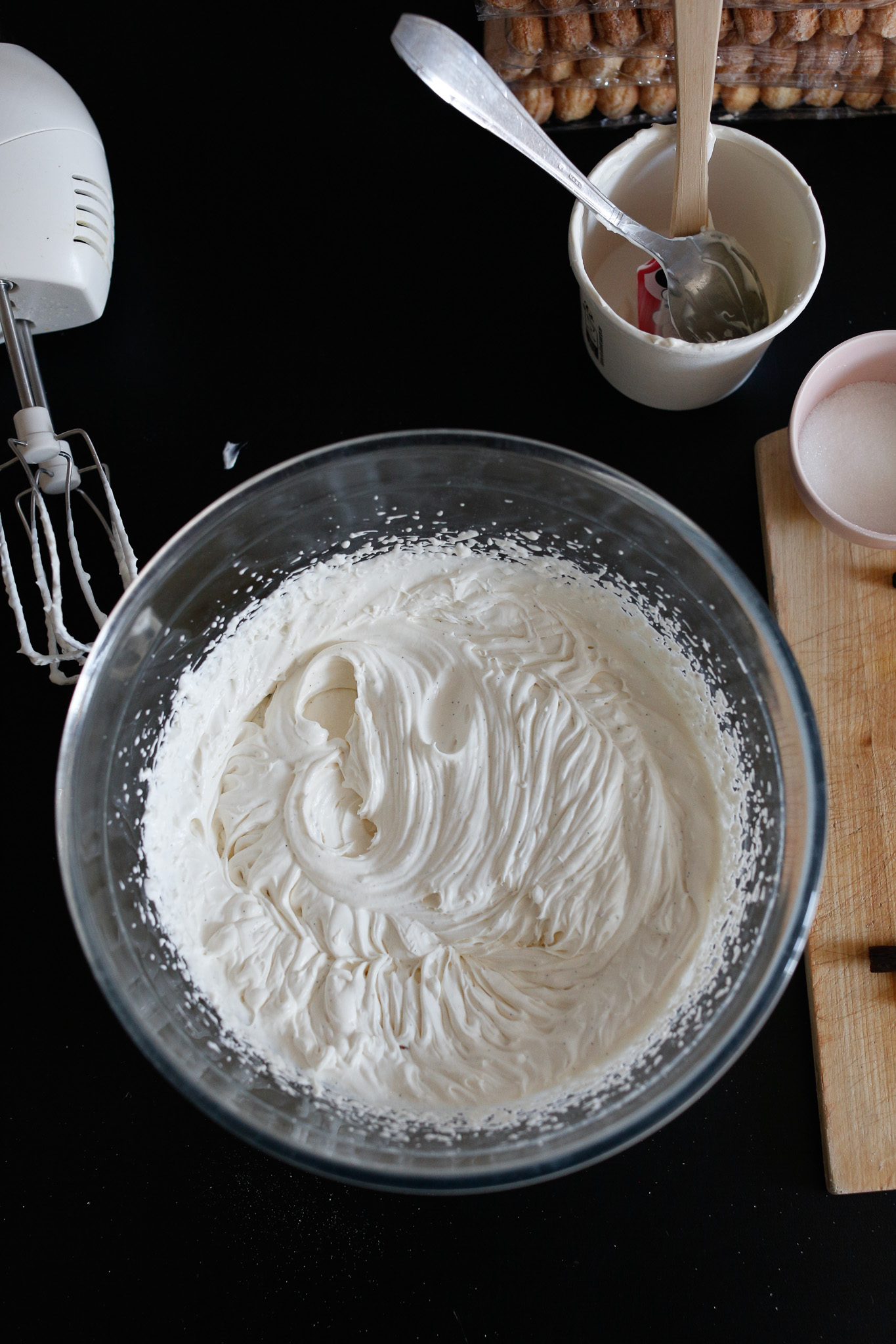 You'll want your cream to look like this when well beaten