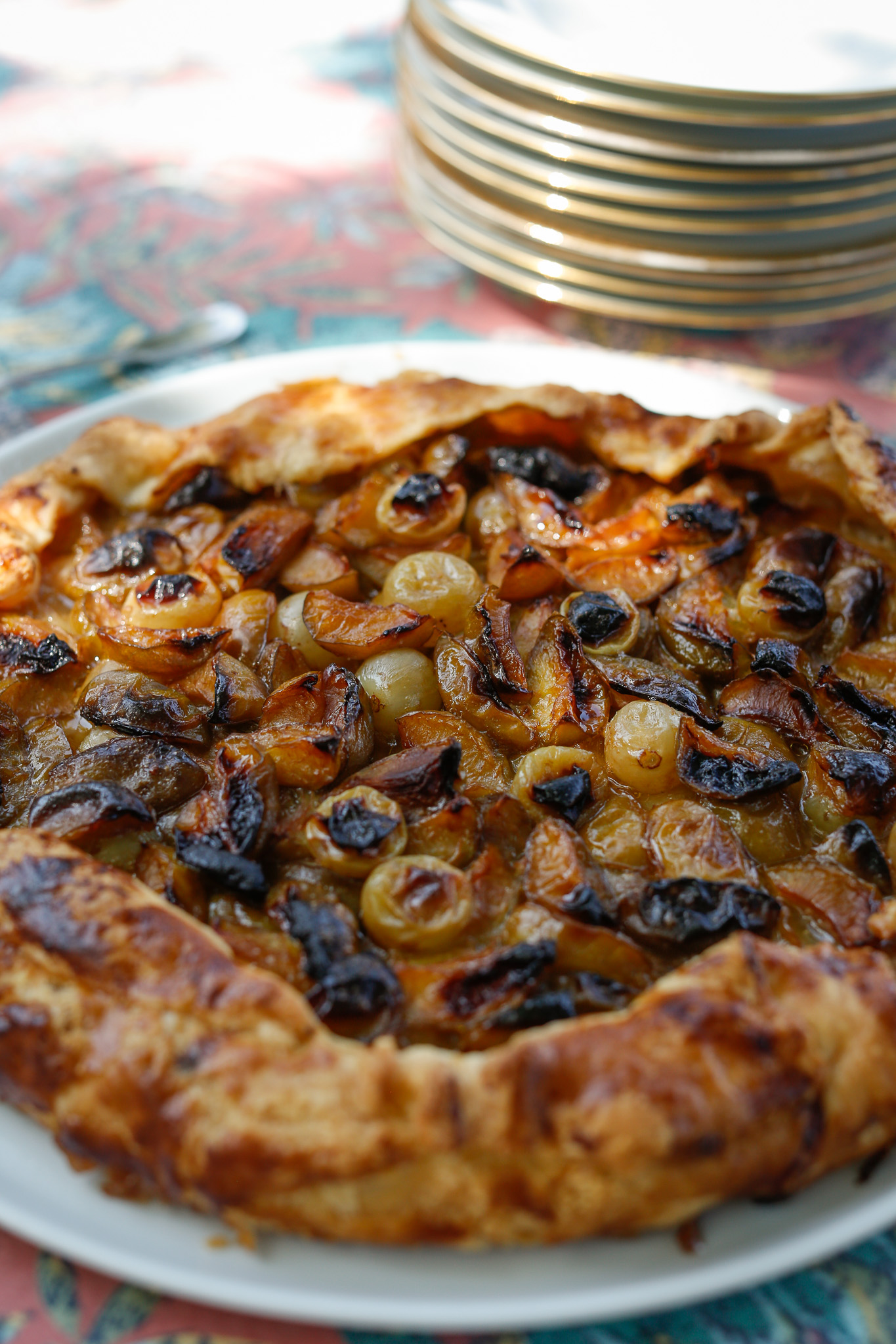 I like when the crust is cooked all the way through and when the fruit gets blackened so for me this is perfect. Make sure to keep an eye on yours so that it turns out perfect for you, however that is. Enjoy!
