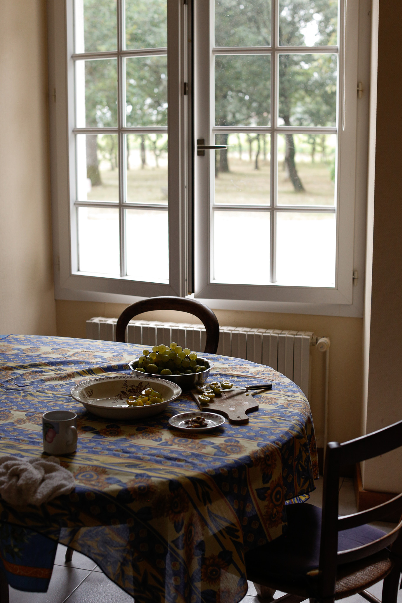 I was lucky enough to make this galette in a lovely setting. In my late grandma's kitchen. One of my favorite places in the whole world.