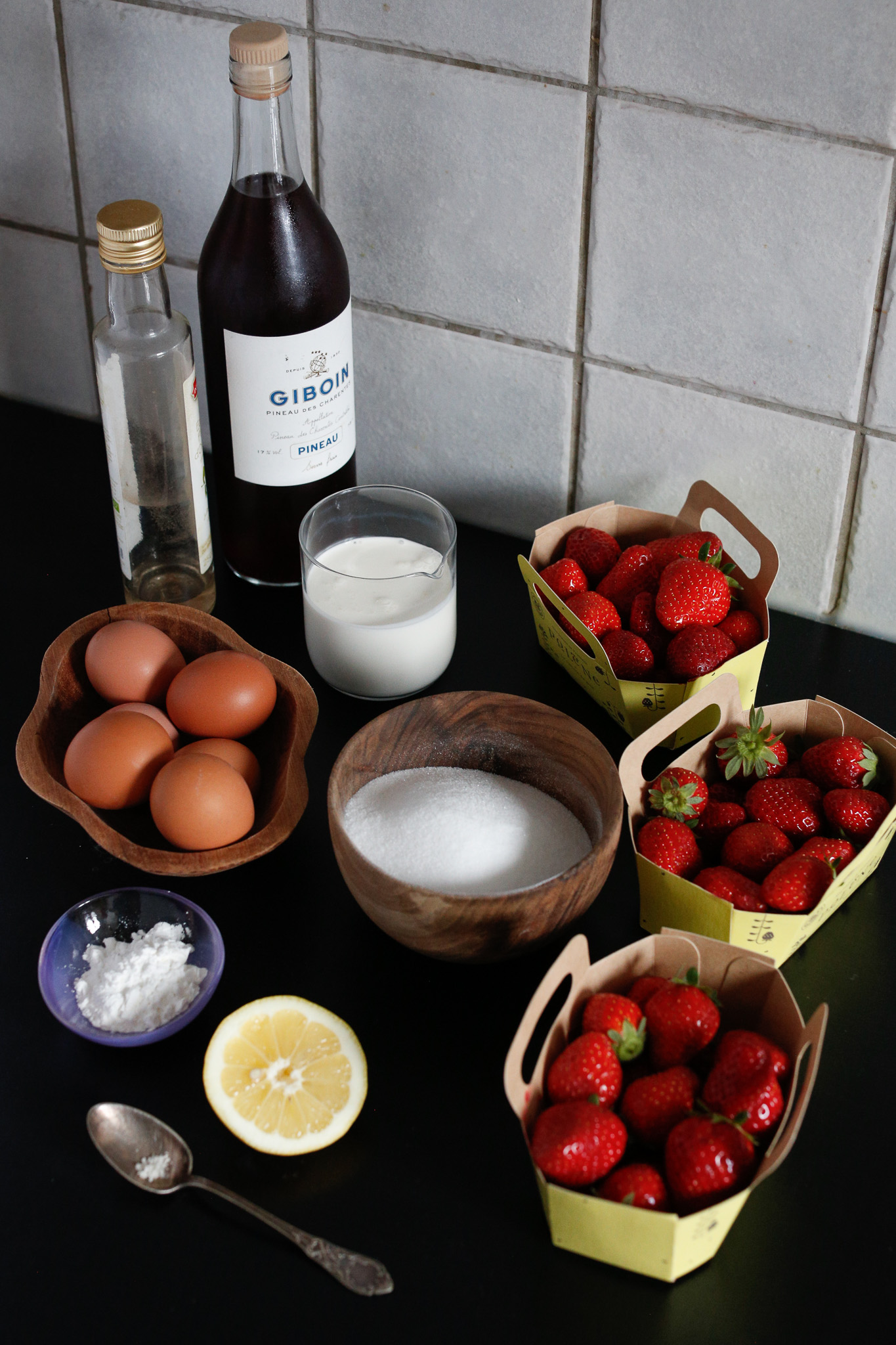 Gather all of your ingredients.