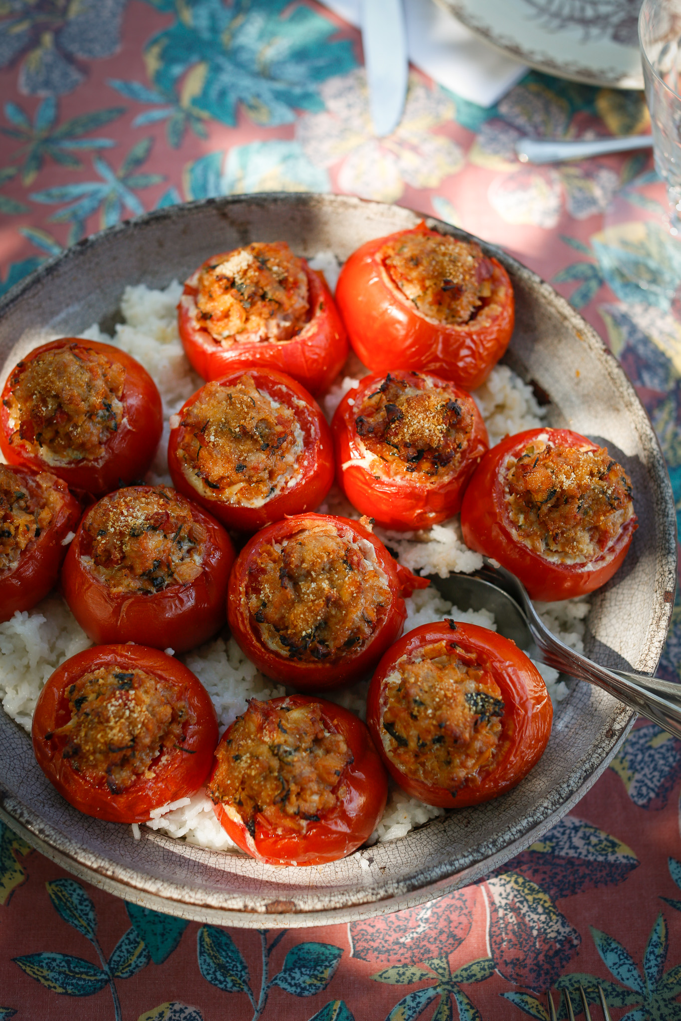 Not only are they delicious but they are festive on a summer table.